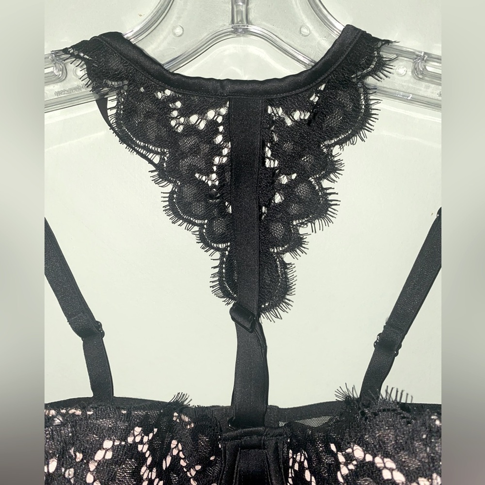 Victoria's Secret Very Sexy Longline Halter Lace Corset Top (NWT) - Picture 8 of 16